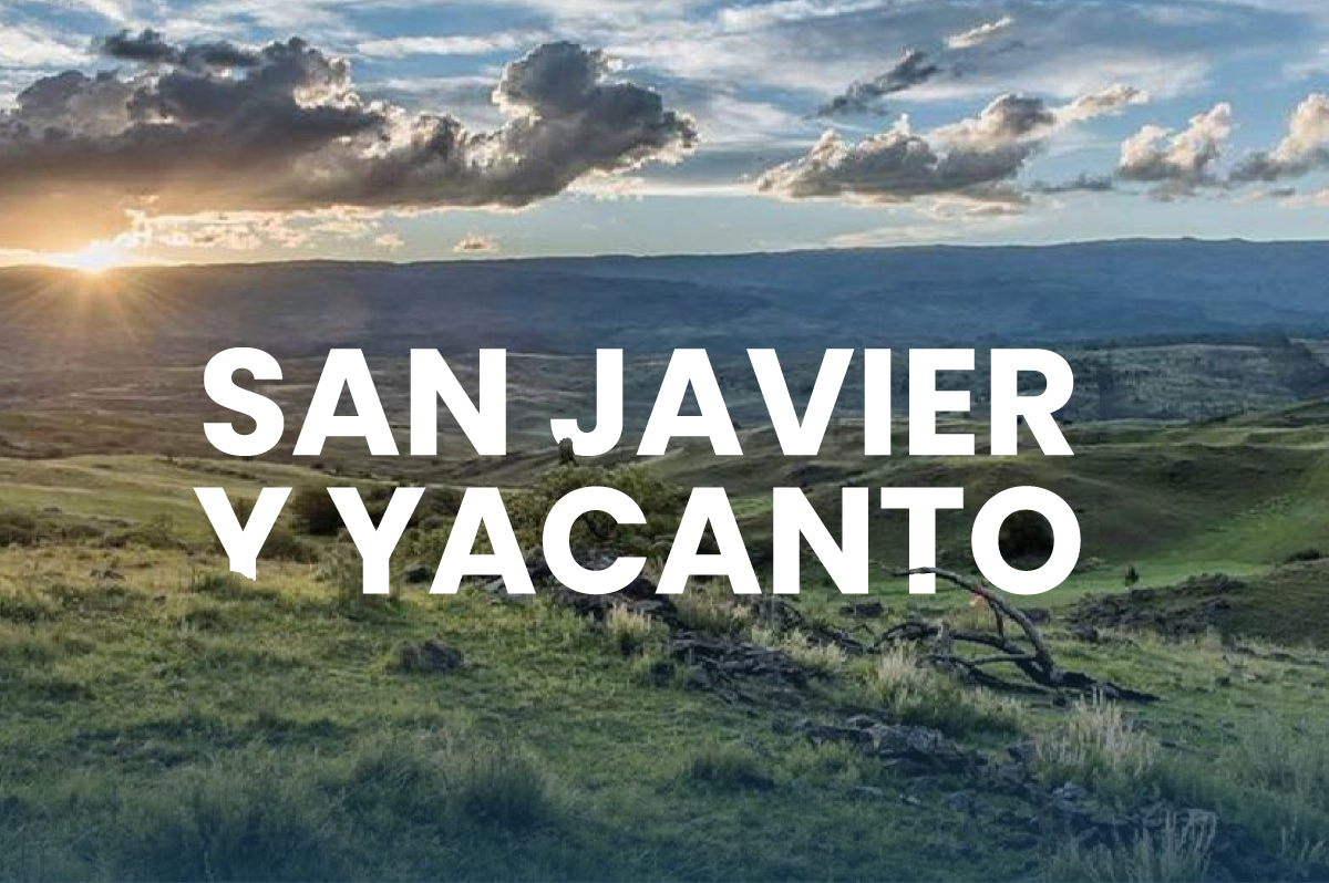 San Javier y Yacanto con camping Boca del Rio